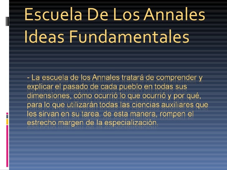 Resultado de imagen para escuela de los annales