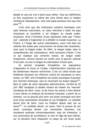 مجلة حوليات التراث مستغانم، العدد 24، 2024