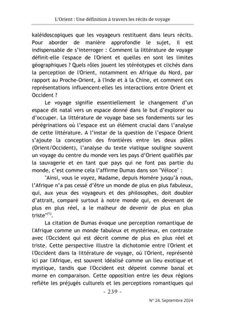 مجلة حوليات التراث مستغانم، العدد 24، 2024