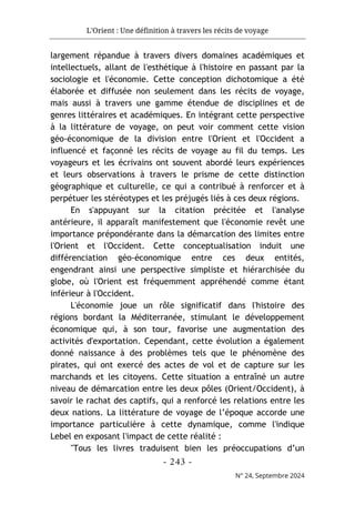 مجلة حوليات التراث مستغانم، العدد 24، 2024