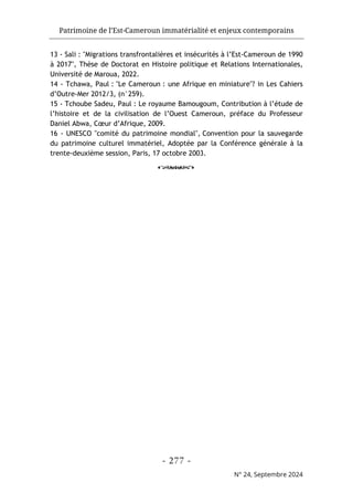 مجلة حوليات التراث مستغانم، العدد 24، 2024