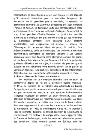 مجلة حوليات التراث مستغانم، العدد 24، 2024