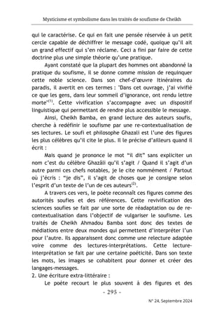 مجلة حوليات التراث مستغانم، العدد 24، 2024