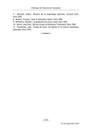 مجلة حوليات التراث مستغانم، العدد 24، 2024