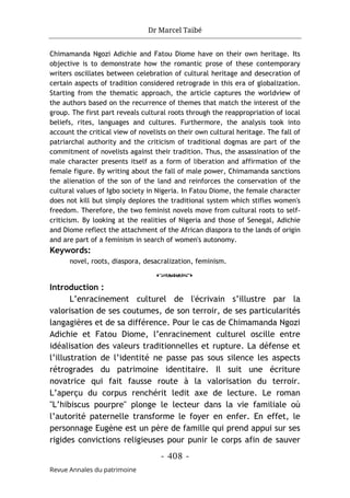 مجلة حوليات التراث مستغانم، العدد 24، 2024