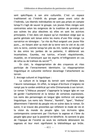 مجلة حوليات التراث مستغانم، العدد 24، 2024