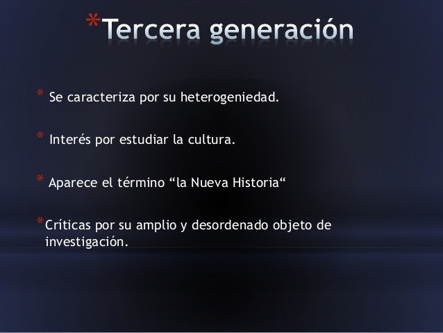 Corriente Historiográfica de los Annales