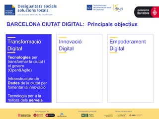 Reptes digitals per a unes entitats socials innovadores - Anna Majó, Directora d'Innovació Digital a l'Ajuntament de Barcelona i Barcelona Activa 