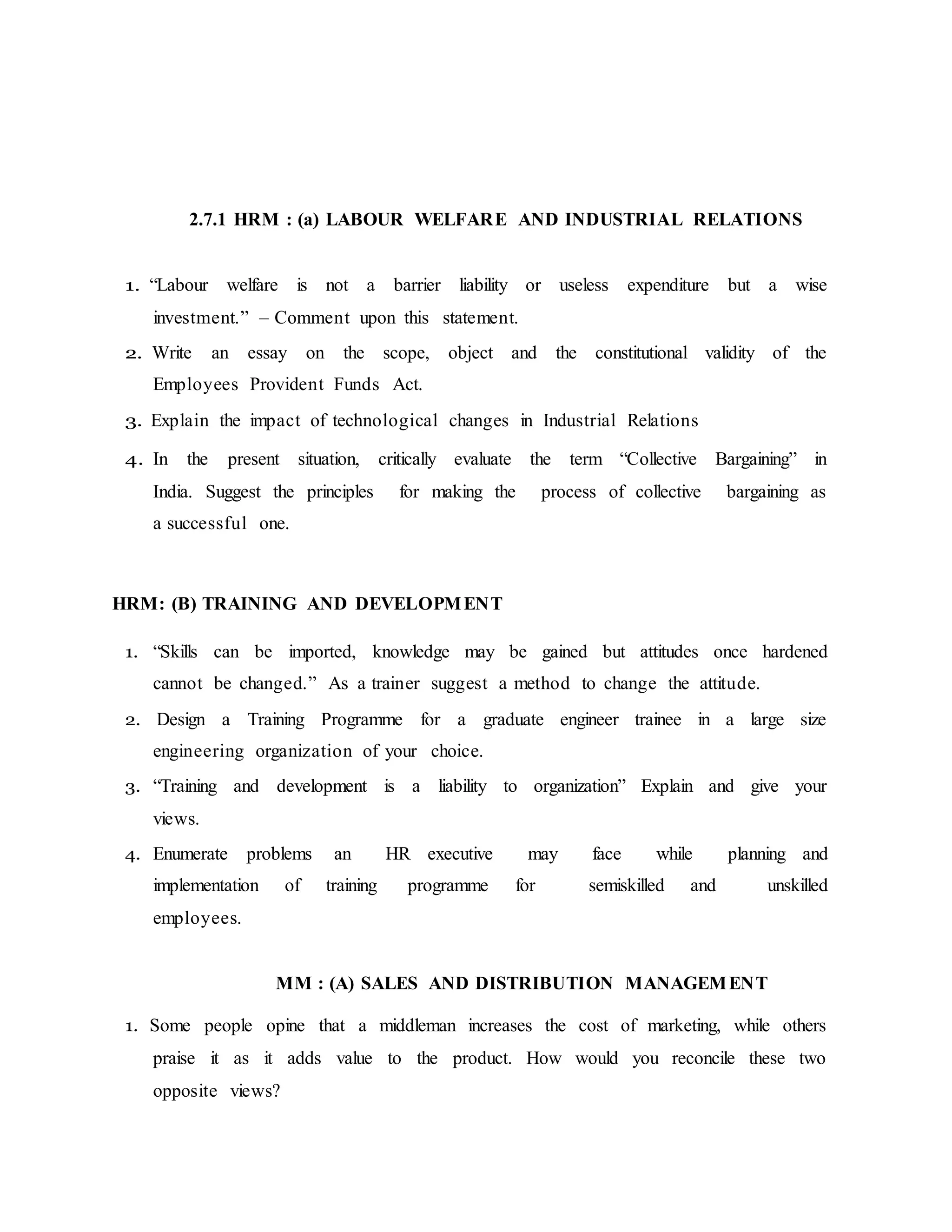 Annamalai MBA 2nd year General 346 Solved Assignment 2021