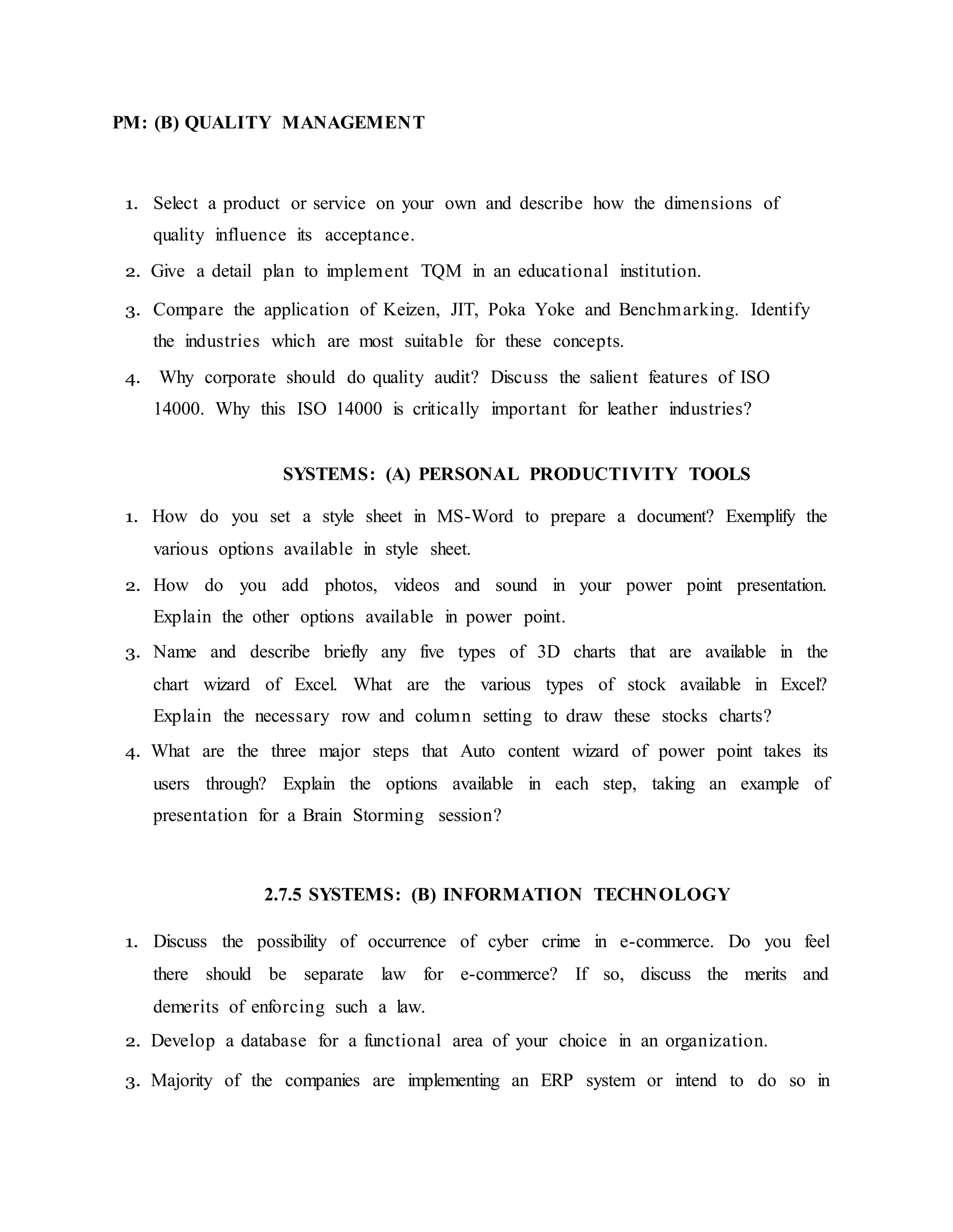 Annamalai MBA 2nd year General 346 Solved Assignment 2021