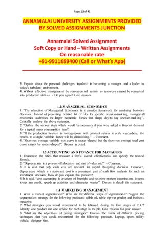 Annamalai solved assignments 2020 | DOCX