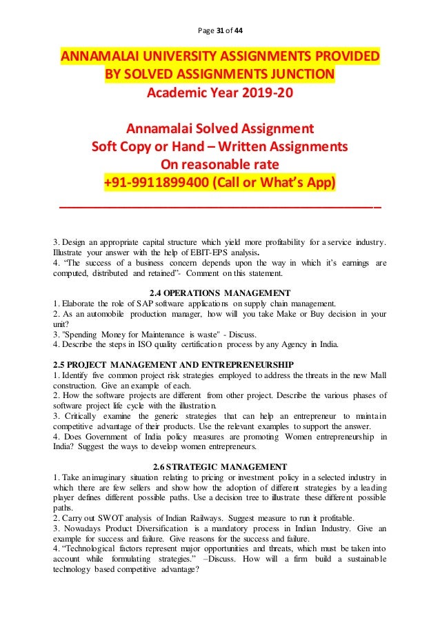 Annamalai university online exam instructions picture