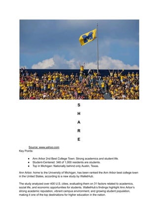 Ann Arbor Ranked Second-Best College Town in the United States.pdf