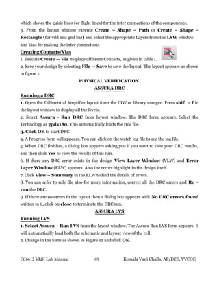 VLSI lab manual | PDF