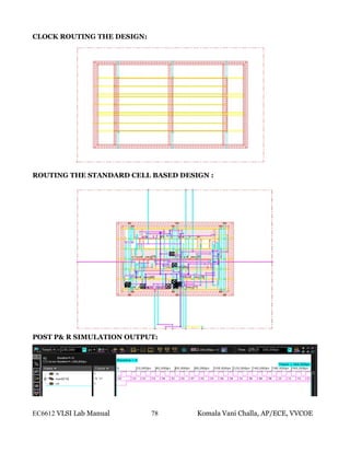 VLSI lab manual | PDF