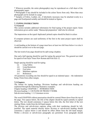 Anna university project guidelines (1) | DOC