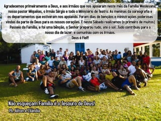 Anúncio da semana   02 de junho