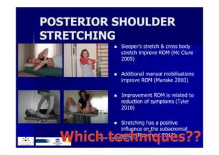 Ann cools 3 scapular rehab [compatibiliteitsmodus] | PDF