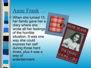 Anne  Frank Slide 5