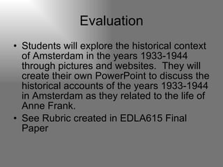 Anne Frank Power Point Slide 24