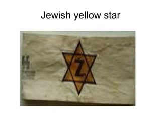 Jewish yellow star 