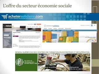 L’offre du secteur économie sociale




                                      43
 
