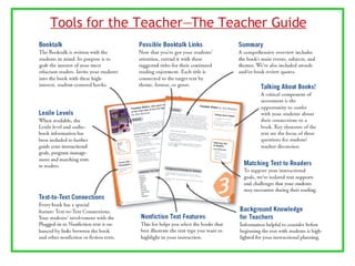 Tools for the Teacher—The Teacher Guide 