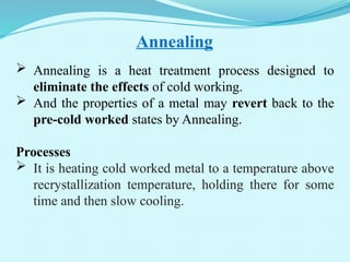 Annealing-present.pptx for metallurgy and material engineering students ...