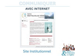 CommuniqueR
 AVEC INTERNET




    Le blog
 