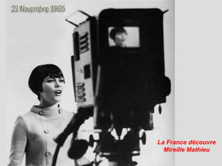 La France découvre
Mireille Mathieu
 