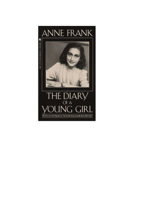 Anne frank book cover picture