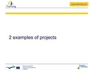 2 examples of projects

 