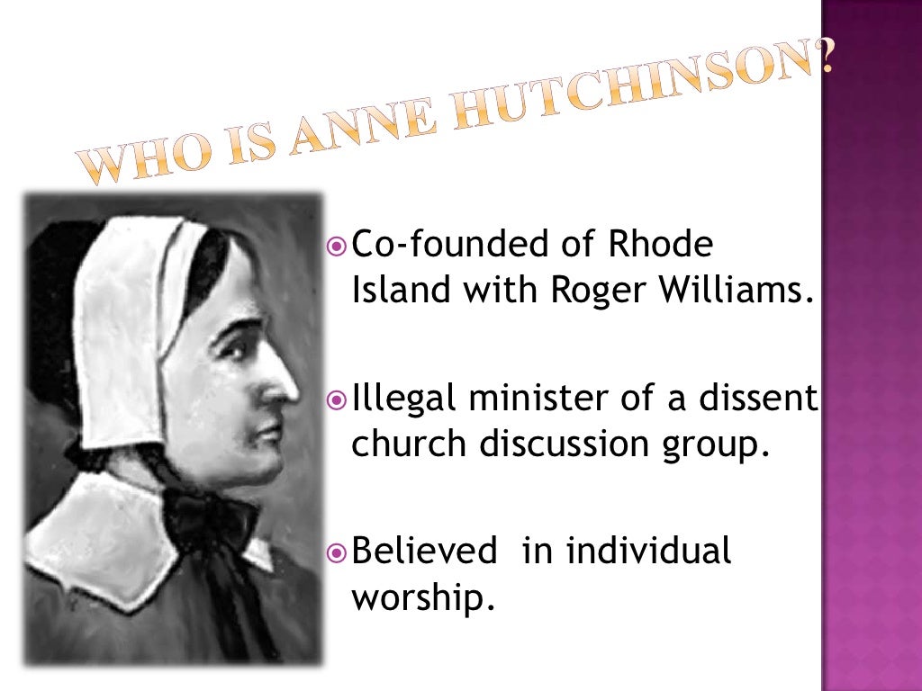 Anne Hutchinson