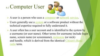 Computer User Ict ICT | PPTX