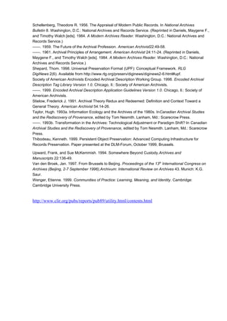 Theodore R.schellenberg Anne j. gilliland swetland | DOC