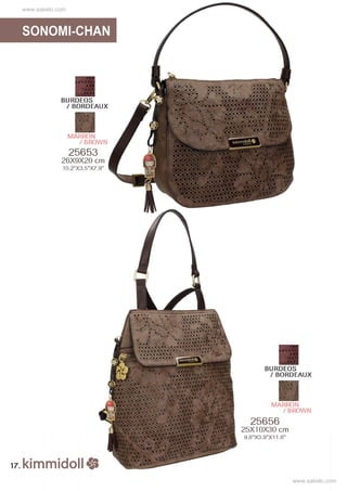 Catalogo Bolsos Complementos Anneke Kimmidoll Dogs by Beluchi 2017 18 PDF Free Download