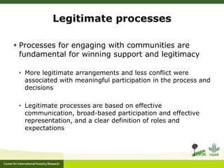 A multilevel governance perspective on REDD+