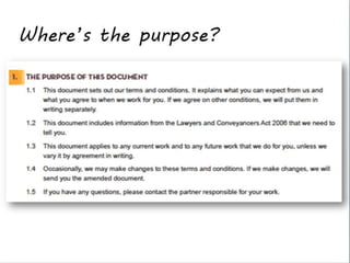 Where’s the purpose?
 