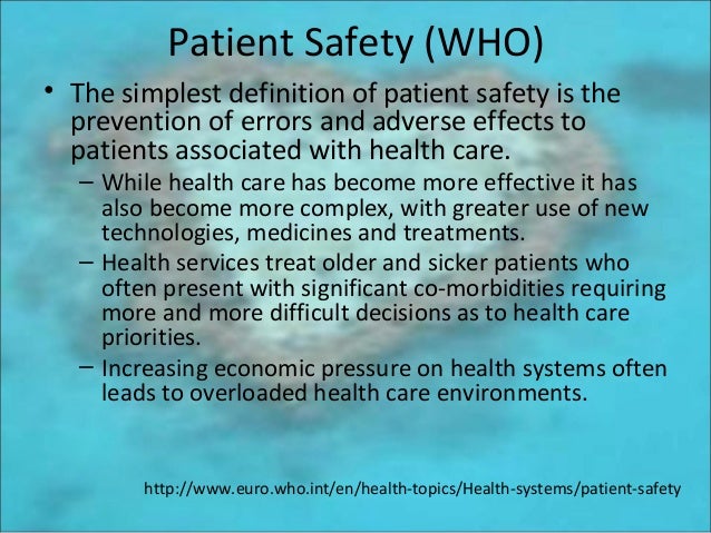 What is the link between compassion, patient safety and quality of ca…