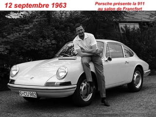 Porsche présente la 911
12 septembre 1963    au salon de Francfort
 