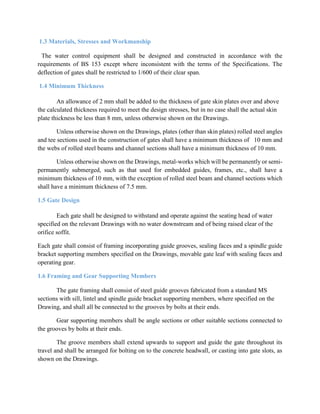Annex 1 technical specification-gates | PDF