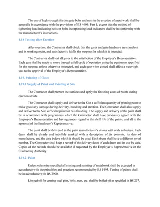 Annex 1 technical specification-gates | PDF