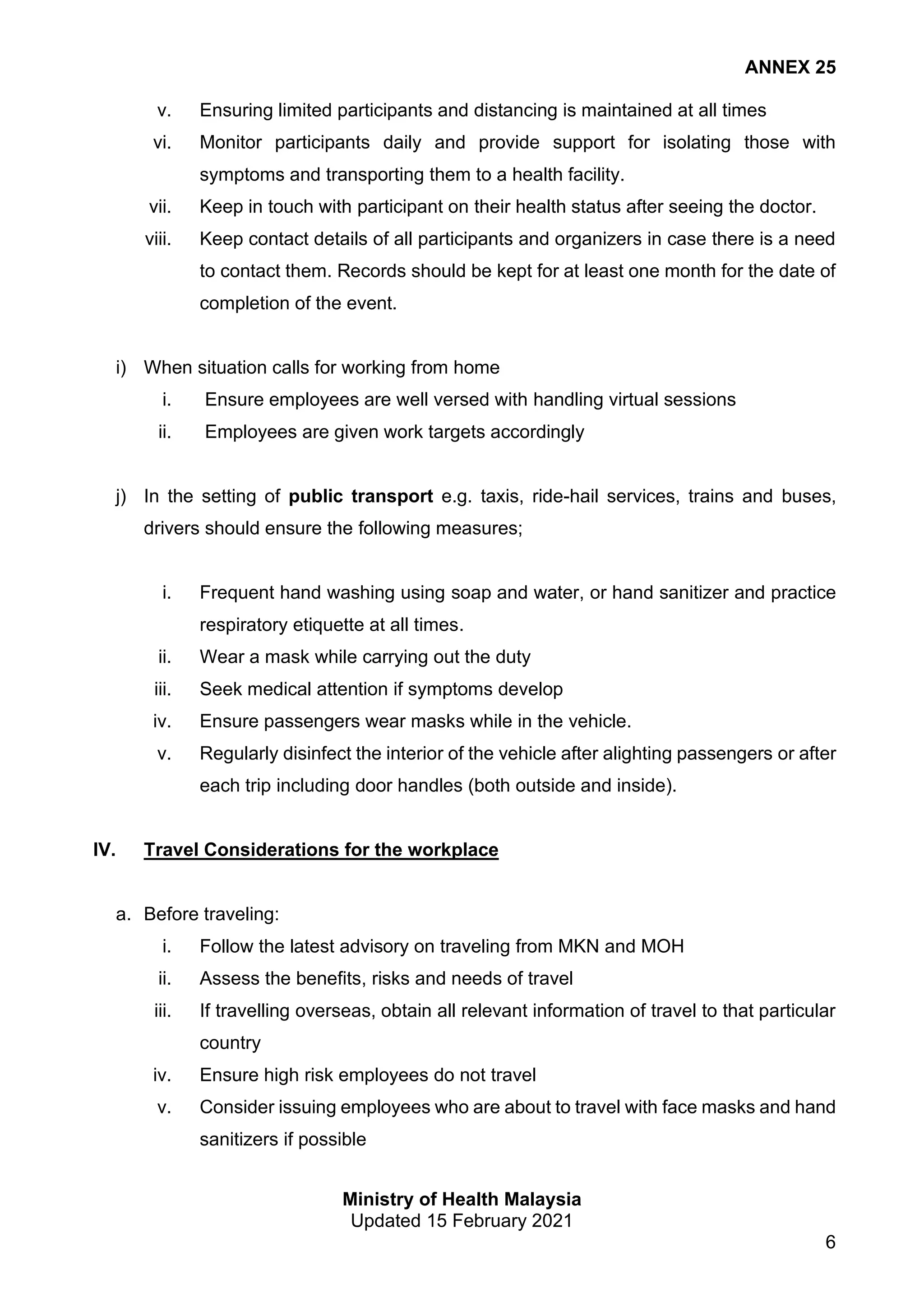 COVID-19 MANAGEMENT GUIDELINES FOR WORKPLACES | PDF