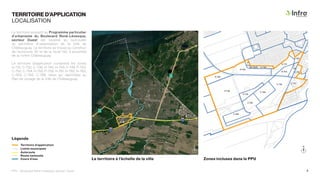 PPU - Boulevard René-Lévesque, secteur Ouest 7
N
N
TERRITOIRE D’APPLICATION
LOCALISATION
Le territoire à l’échelle de la ville Zones incluses dans le PPU
Le territoire assujetti au Programme particulier
d’urbanisme du Boulevard René-Lévesque,
secteur Ouest est localisé au sud-ouest
du périmètre d’urbanisation de la Ville de
Châteauguay. Le territoire se trouve au carrefour
de l’autoroute 30 et de la route 132, à proximité
de la rivière Châteauguay.
Le territoire d’application comprend les zones
H-731, C-732, C-736, H-740, H-743, P-749, P-750,
C-752, C-754, H-755, P-759, H-761, H-762, H-763,
C-764, C-765, C-766, telles qu’ identifiées au
Plan de zonage de la Ville de Châteauguay.
Route nationale
Cours d’eau
Autoroute
Limite municipale
Territoire d’application
Légende
 