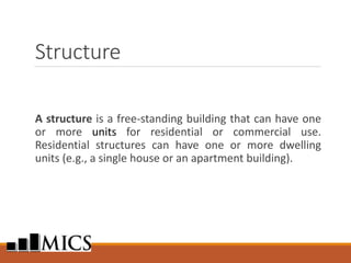 Annex H. Example Mapping and Household Listing Training Presentation 7. ...