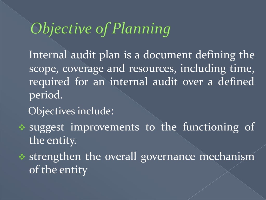 Standards Of Internal Audit