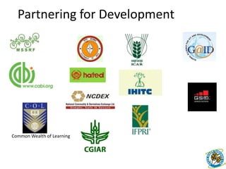    Formation of Communities with common interestArchitecture & Product ConstructReaching out to the ears … with ‘Push’ & ‘Pull’ TechnologiesPUSH  : Voice Based InformationPULL  : HelplineIFFCO Database, Specialist’s Inputs,Universities & Research InstitutionsWorking with like minded partners for relevant content … 