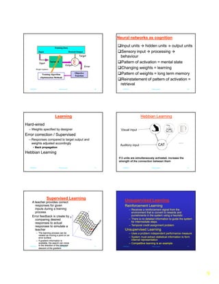 Ann first lecture | PDF