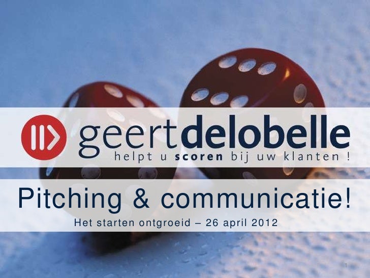 Pitching & Communication