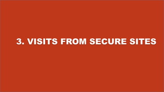 3. VISITS FROM SECURE SITES
 